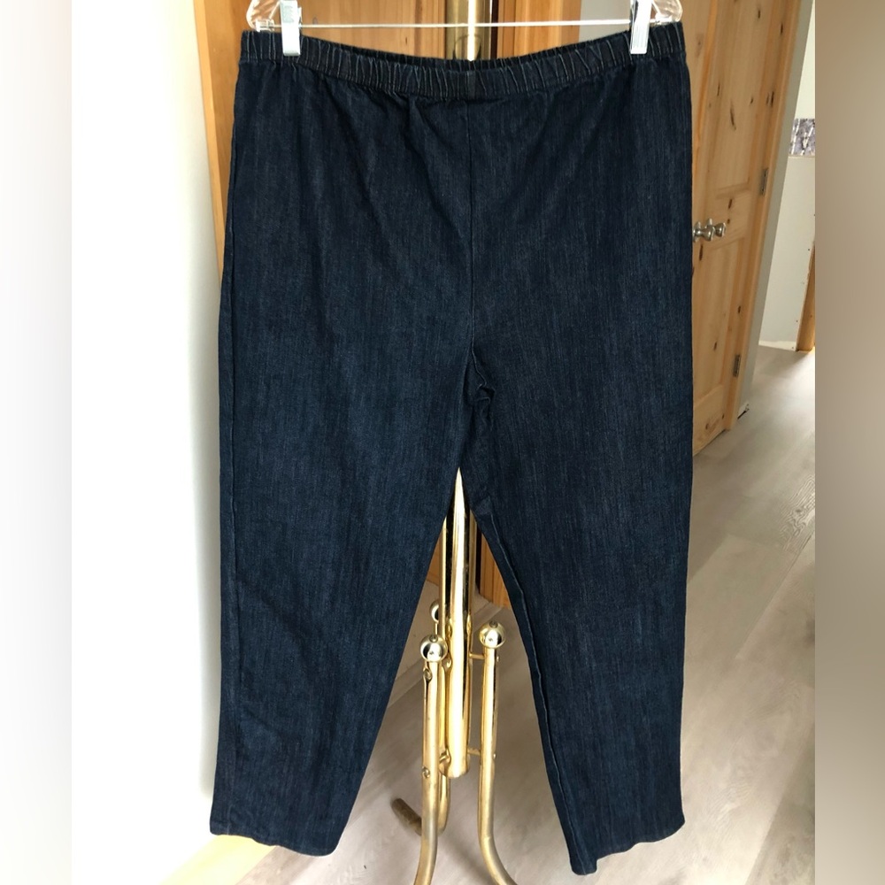 Company B Pull On Dark Blue Jeans Size 1X